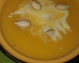 A picture of step 8 of Pumpkin Soup.