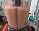 รูปขั้นตอนการทำที่ 2 ของ “Valentine smoothie”