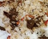 Foto langkah ke 3 dari resep Nasi Goreng Daging Bumbu Rendang.