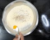 A picture of step 1 of Kadi patta mathri.