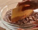A picture of step 3 of Chocolate Scones [Eggless Recipe].