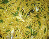 A picture of step 2 of Spaghetti & beans jallof.