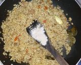 Foto langkah ke 6 dari resep Nasi Goreng Kambing Khas Rempah.
