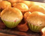 A picture of step 7 of No Knead Cheese Bread.