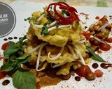 Foto langkah ke 7 dari resep Tahu Telur Khas Surabaya (tugas art of plating class).