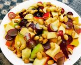 A picture of step 1 of Fruit salad.
