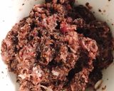 Hình bước làm 1 của món Bánh Bao nhân thịt