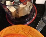 Foto del paso 1 de la receta: Postre vegano pudín de tofu y frutos del bosque