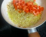 A picture of step 2 of Karela Subzi.