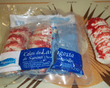Foto del paso 4 de la receta: Abanico de lonchas rellenas de brócoli y surimi