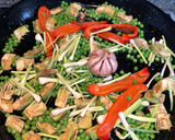 Foto del paso 1 de la receta: Paella verde o de verduras