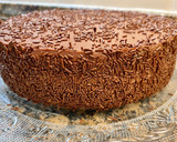 Foto del paso 15 de la receta: Tarta de queso con chocolate y ganache “sin gluten“