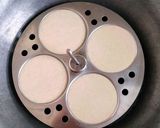 A picture of step 4 of Mixed Millet Flour idly.