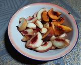 Une image de l'étape 2 de Confiture aux 3 pêches 🍑 jaune, rose et plate 🍯.