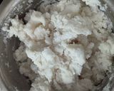 A picture of step 1 of Ukadiche modak (steamed modak).