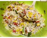 รูปขั้นตอนการทำที่ 5 ของ 🌽ยำข้าวโพดเกี๊ยวกรอบ🥟