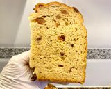 Foto del paso 16 de la receta: Panettone con pasas y chocolate blanco “sin gluten”