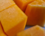 Foto del paso 1 de la receta: Crema de calabaza con trompetas de la muerte