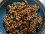 Oseng oncom kemangi pedas