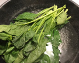 樱花虾·鸡蛋皮·凉拌菠菜（夏季厨房轻松料理）的食譜步驟4照片