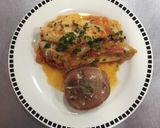 Foto del paso 6 de la receta: Pescado a la portuguesa con papas rústicas aplastadas