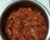 A picture of step 3 of Seekh Kabab (Traditional process).