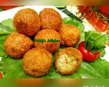 A picture of step 6 of Yam balls with golden morn.