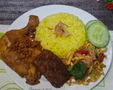 Foto langkah ke 5 dari resep Nasi Kuning Teflon | Turmeric Rice.