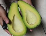 Foto langkah ke 2 dari resep Memeram Alpukat dengan beras.