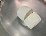 Une image de l'étape 5 de Verrines de saumon aux épinards et chèvre frais.