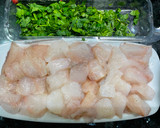 Foto del paso 4 de la receta: Arroz caldoso de rape, gambones y almejas (receta Portuguesa, "Arroz de Tamboril")