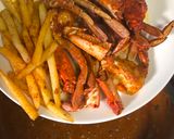 A picture of step 10 of Kakrar Jhal/Bengali style Crab.