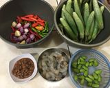 Foto langkah ke 1 dari resep Sambel tauco terong medan.
