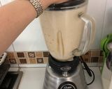 A picture of step 3 of Horchata Water 😋.