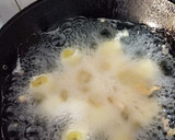 A picture of step 4 of Yam balls.