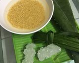 Hình bước làm 1 của món Chè Nha đam đậu xanh