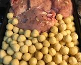 Foto del paso 2 de la receta: Pollo al champiñón con papas noisette