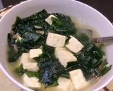 Hình bước làm 9 của món Canh rong biển thịt bò đậu hũ