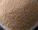 A picture of step 1 of Caramalized Khas Khas Halwa.