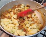 A picture of step 6 of Pav Bahji.