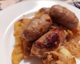 Foto del passaggio 8 della ricetta Salsicce, verze e patate