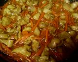 Foto del paso 4 de la receta Pollo con zanahoría picante