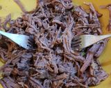 A picture of step 3 of My Pulled Beef Stir fry. 😀.