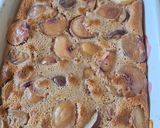 Une image de l'étape 2 de Gratin de pêches plates aux amandes.