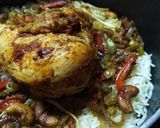 صورة لخطوة 6 من وصفة رز عزايم بالدجاج