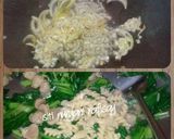 Foto langkah ke 2 dari resep Tumis sawi bakso makaroni simple.