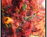 A picture of step 3 of Fried mutton.