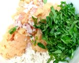 Hình bước làm 2 của món Chả ức gà lá lốt