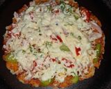 A picture of step 7 of Gluten free Rice pizza.