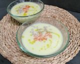 A picture of step 7 of Melon Gazpacho.